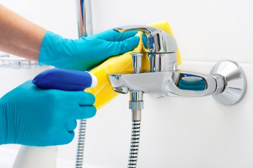 Delicate luxury curtain cleaning in a South Kensington home